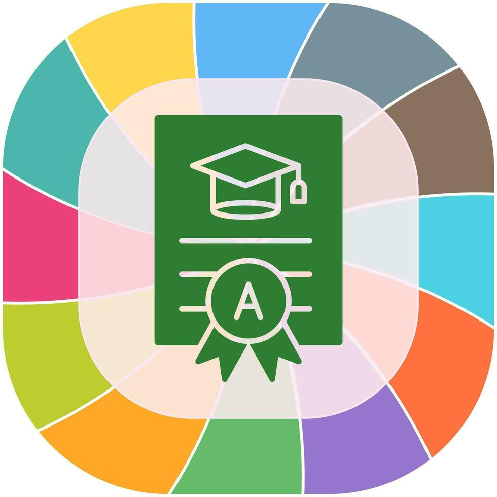 Report Card Vector Icon