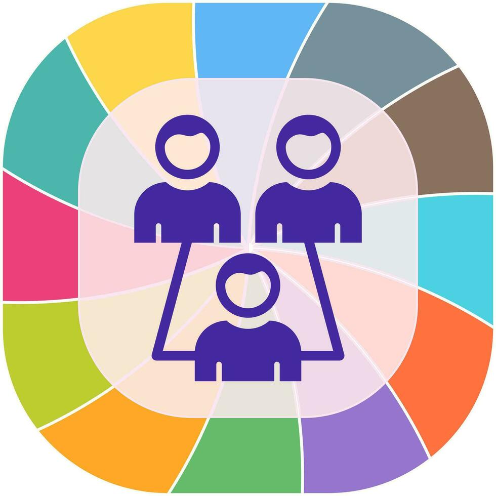 Connected Users Vector Icon