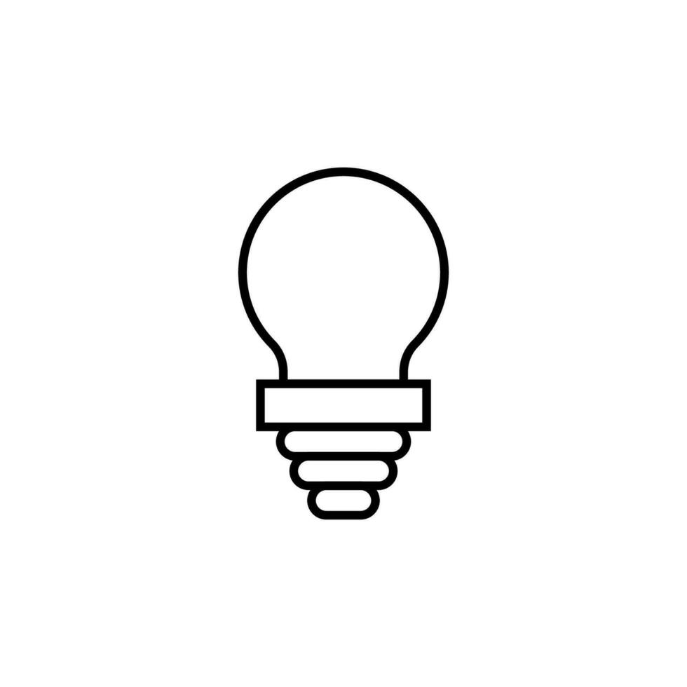Lamp Modern Vector Icon. Perfect for design, infographics, web sites, apps.