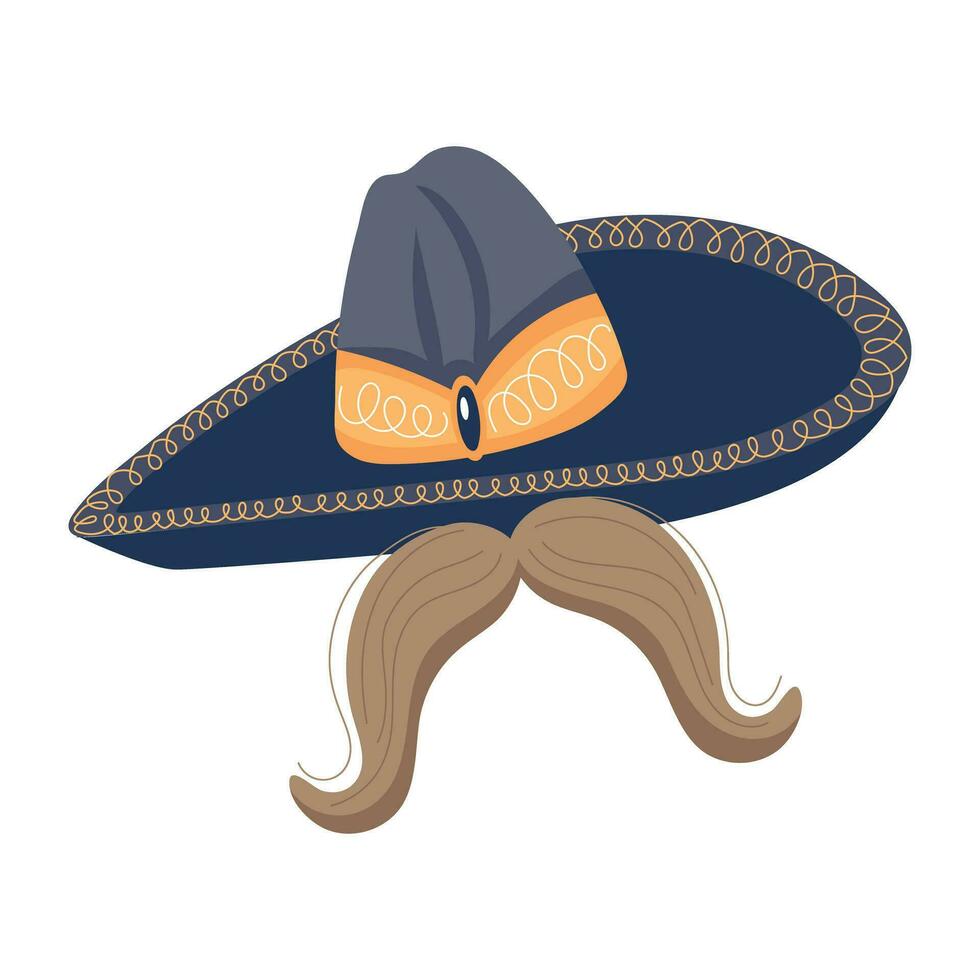 Trendy Cowboy Props vector