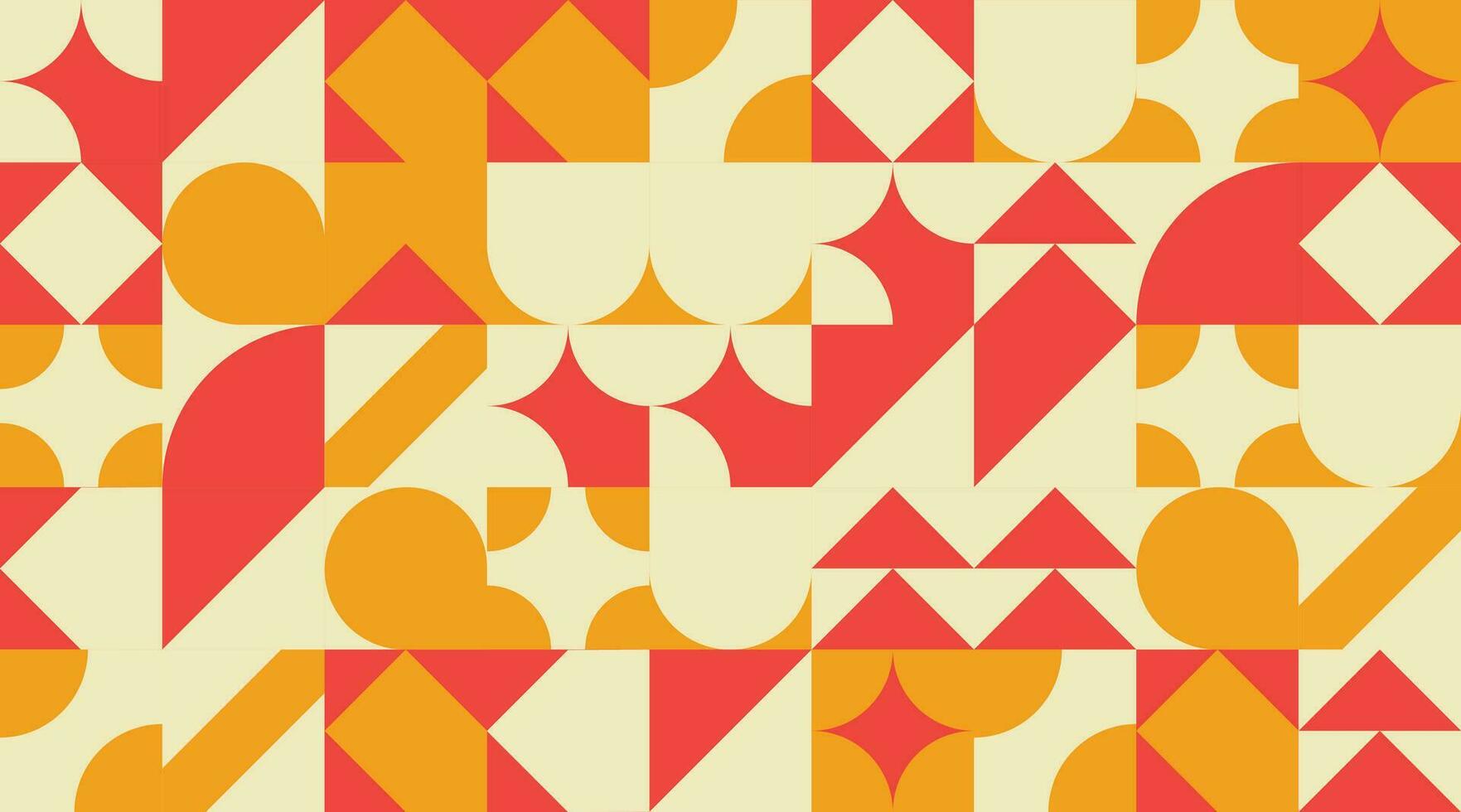 vector flat abstract geometric background