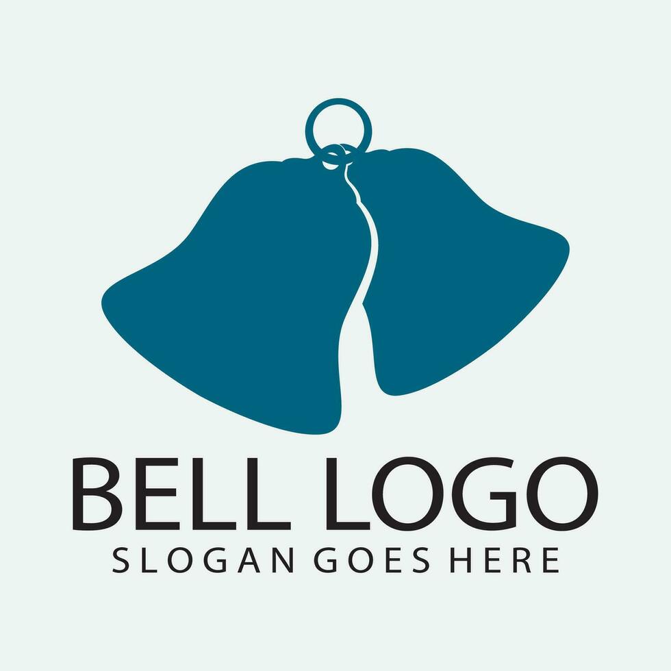 Vector logo design bell