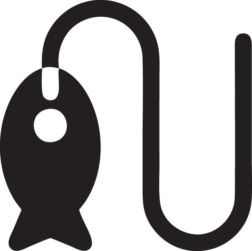 Logo Icon Fishinig vector design, Object Fish icon Fishing