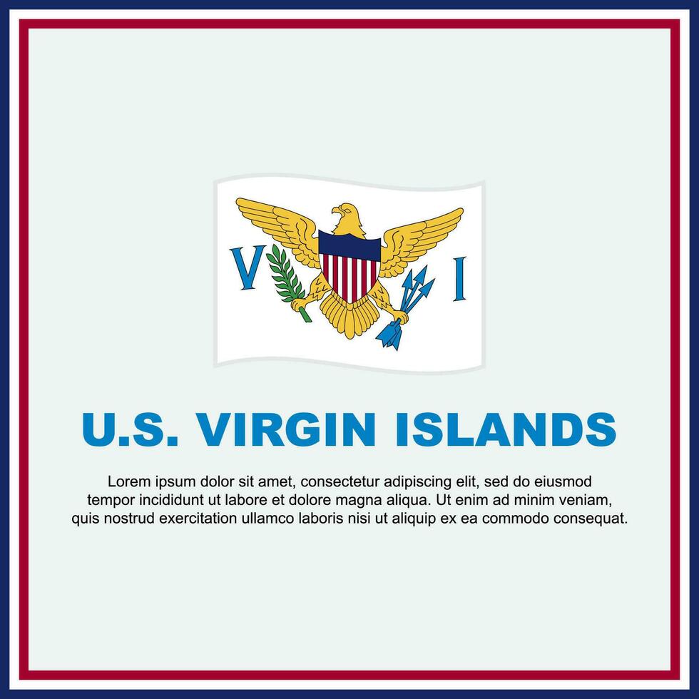 nos Virgen islas bandera antecedentes diseño modelo. nos Virgen islas independencia día bandera social medios de comunicación correo. nos Virgen islas bandera vector