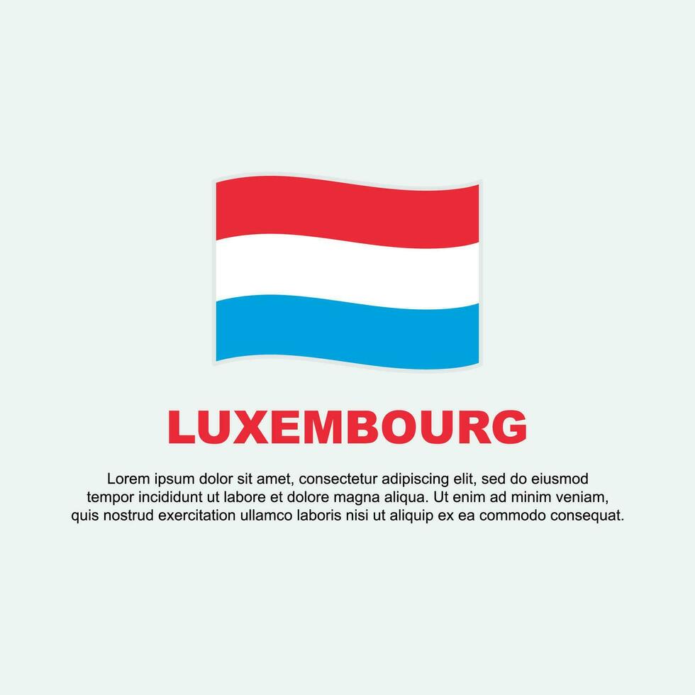 Luxemburgo bandera antecedentes diseño modelo. Luxemburgo independencia día bandera social medios de comunicación correo. Luxemburgo antecedentes vector