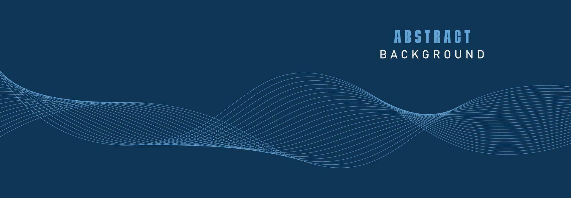 Vector Data Technology Background. Dotted Halftone Waves Connecting Dots and Lines on a Blue Background.