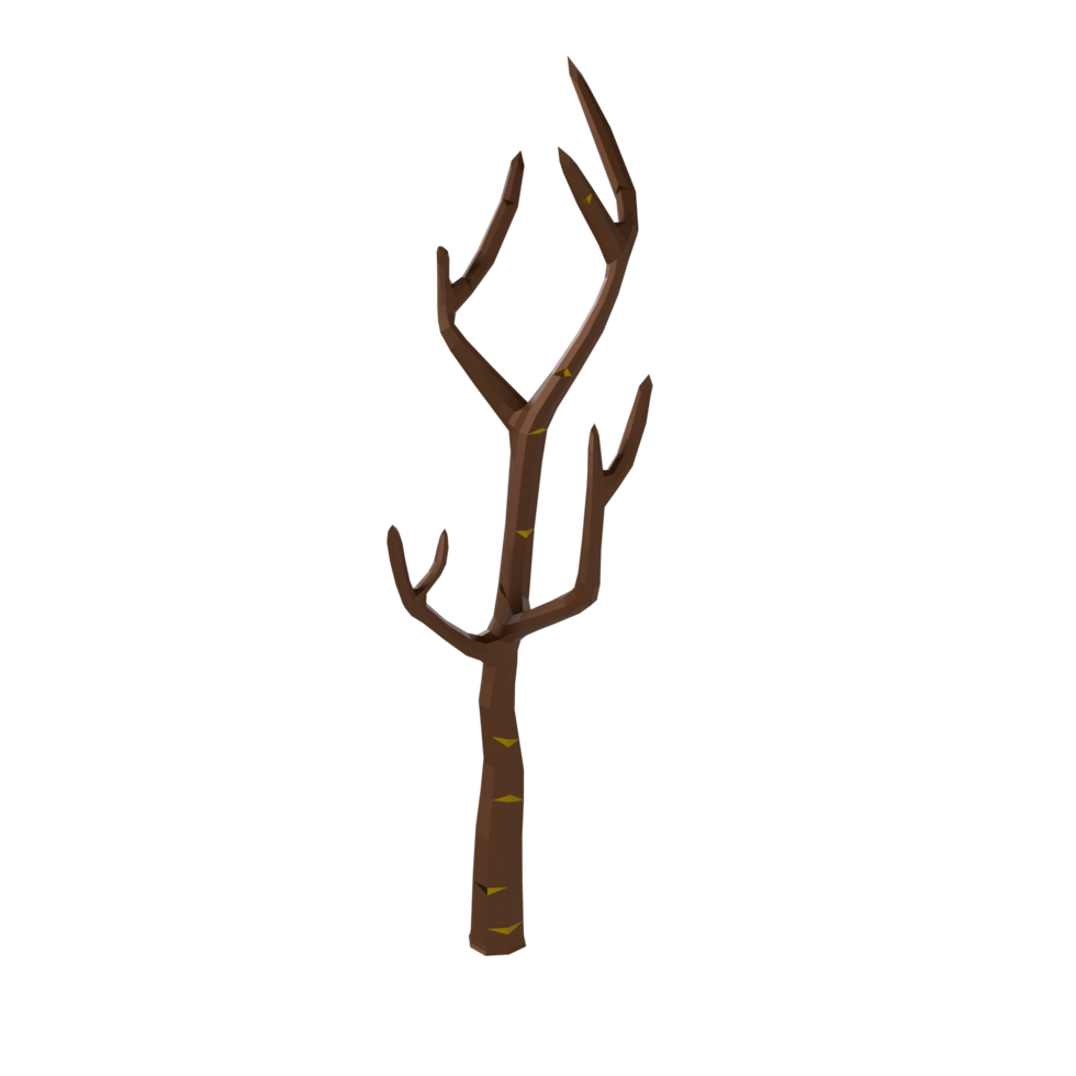a tree with no leaves on it, cartoon style png