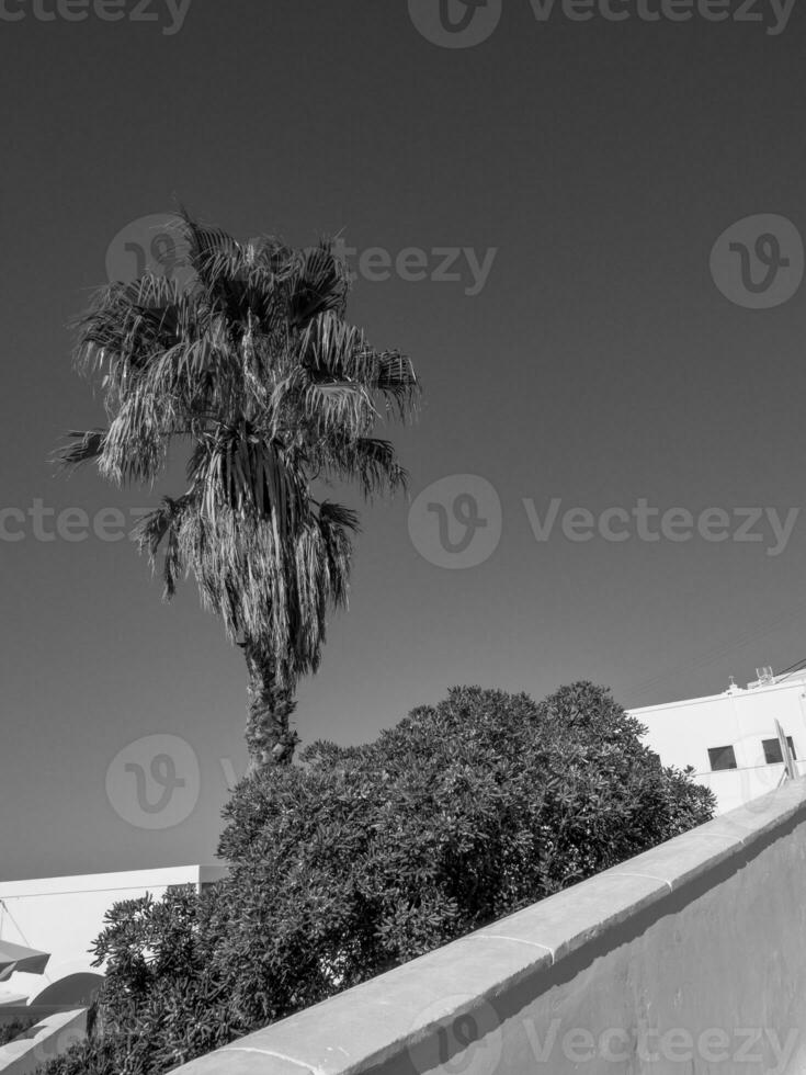 isla de santorini en grecia foto