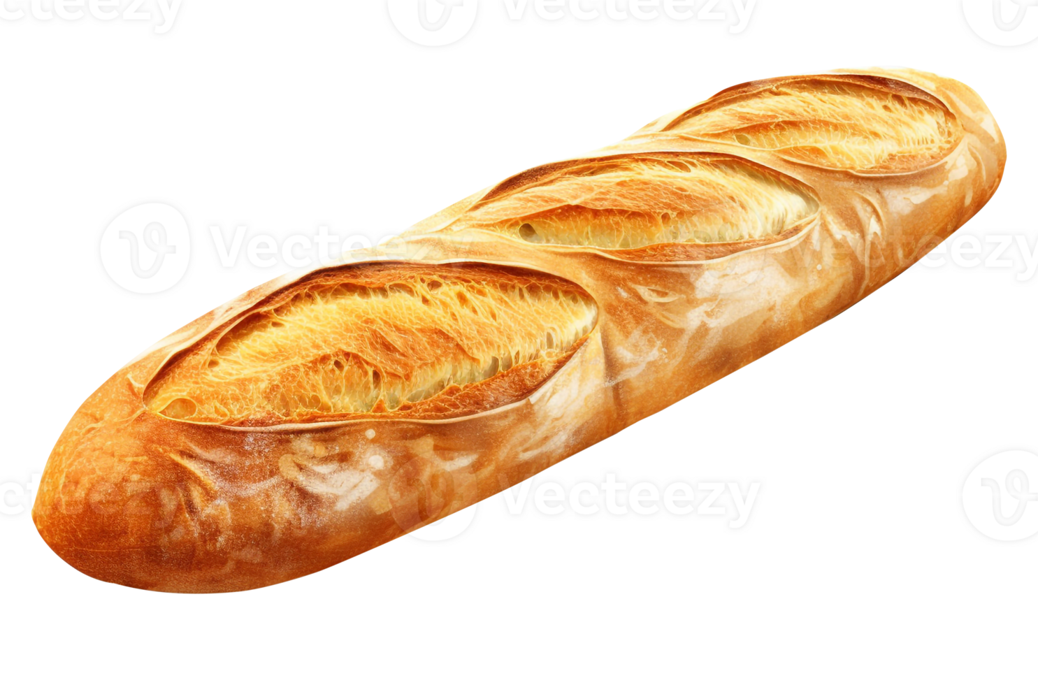 Baguette png Baguette bread png French bread png long Bread png Baguette transparent background, AI Generated