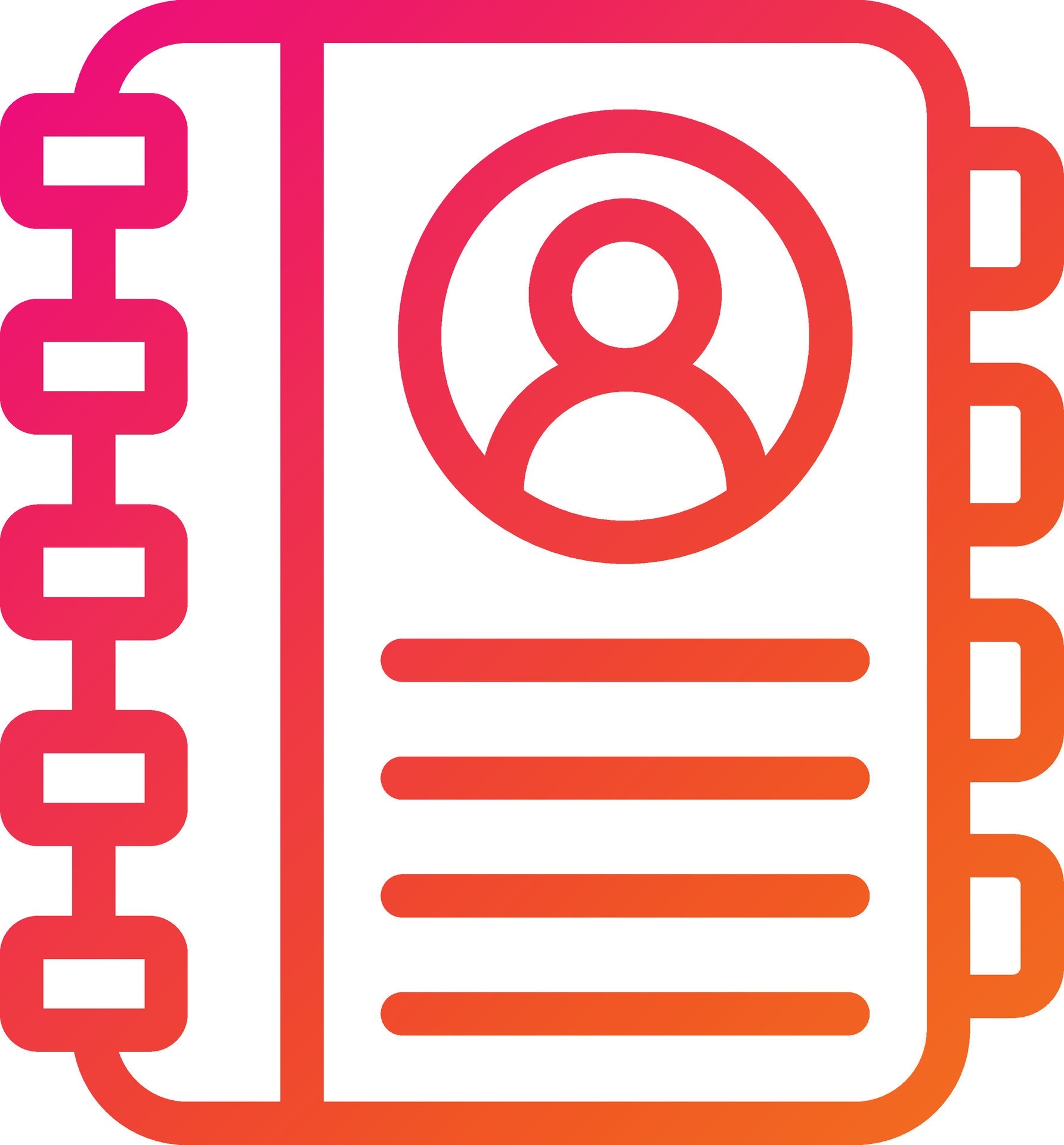 Adress Book Vector Icon Design Illustration 33220018 Vector Art at Vecteezy