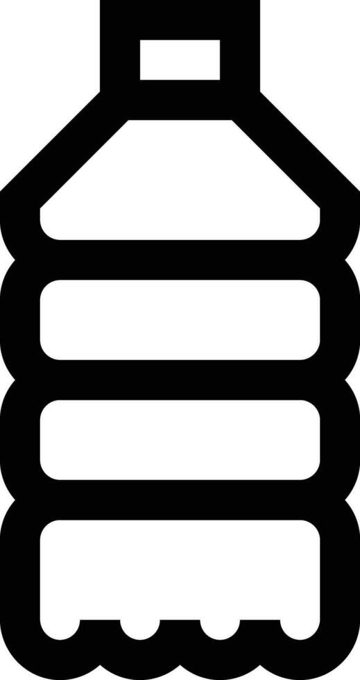 Water Bottle Vector Icon Design Illustration