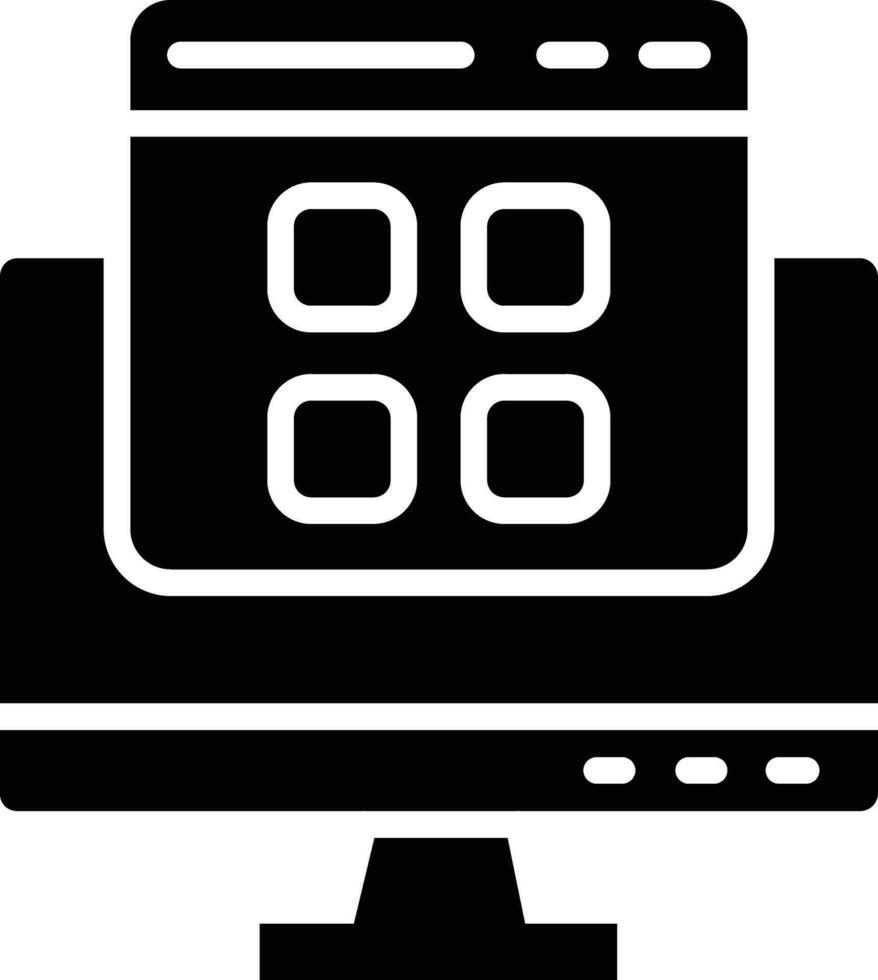 Layout Vector Icon Design Illustration