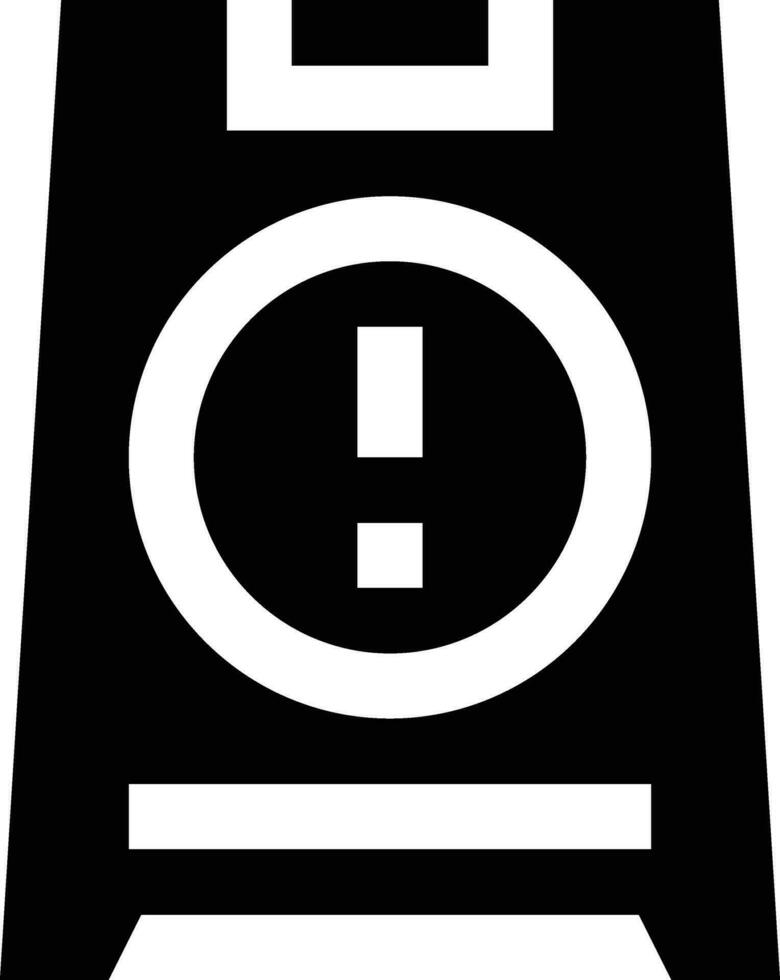 Caution sign Vector Icon Design Illustration