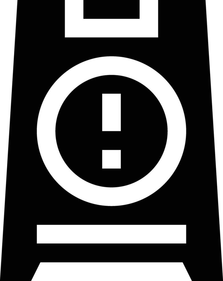 Caution sign Vector Icon Design Illustration