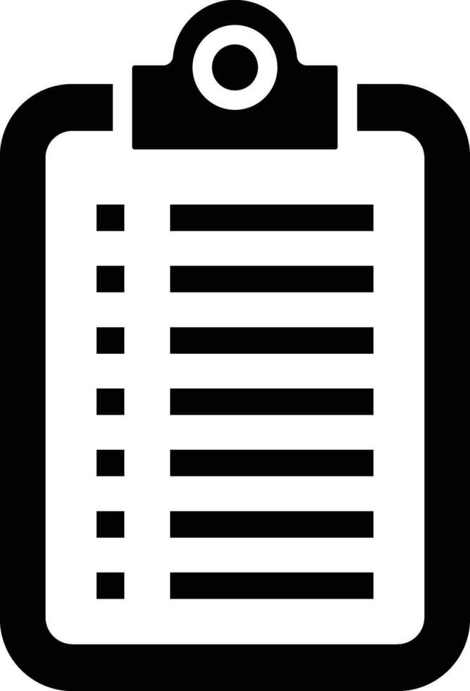 Clipboard Vector Icon Design Illustration