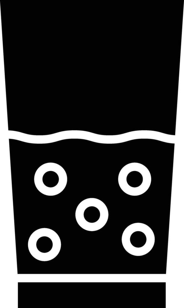 Water Glass Vector Icon Design Illustration