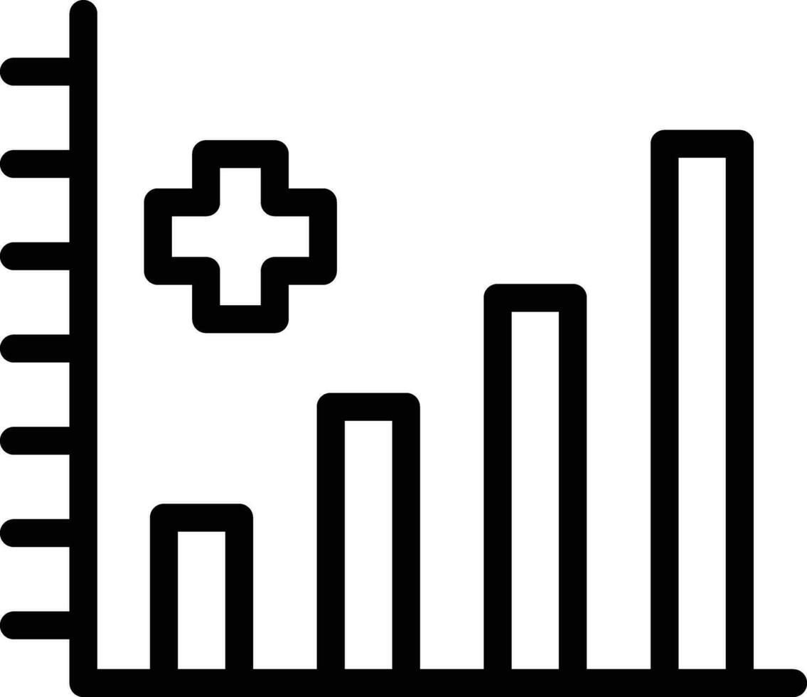 Chart Vector Icon Design Illustration