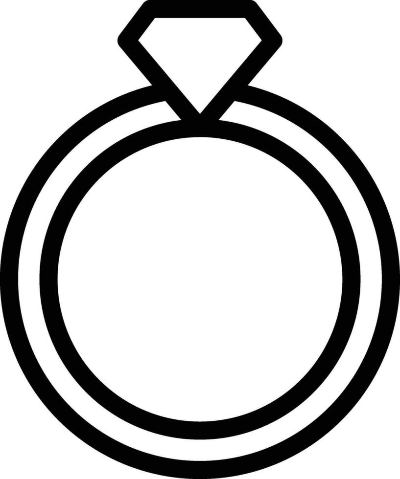 Ring Vector Icon Design Illustration