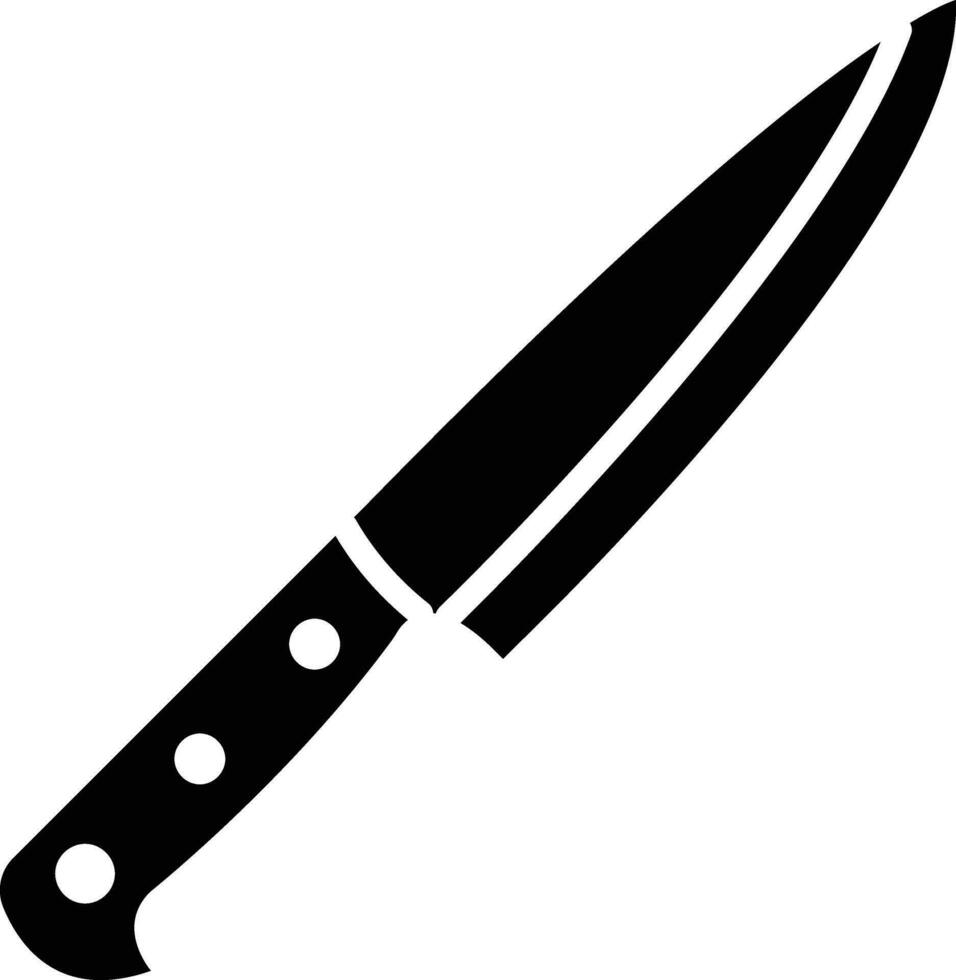 Knife Vector Icon Design Illustration