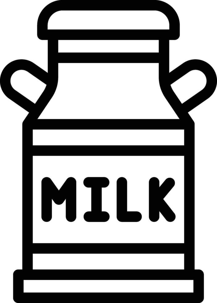 Leche tanque vector icono diseño ilustración