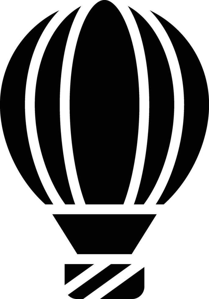 caliente aire globo vector icono diseño ilustración