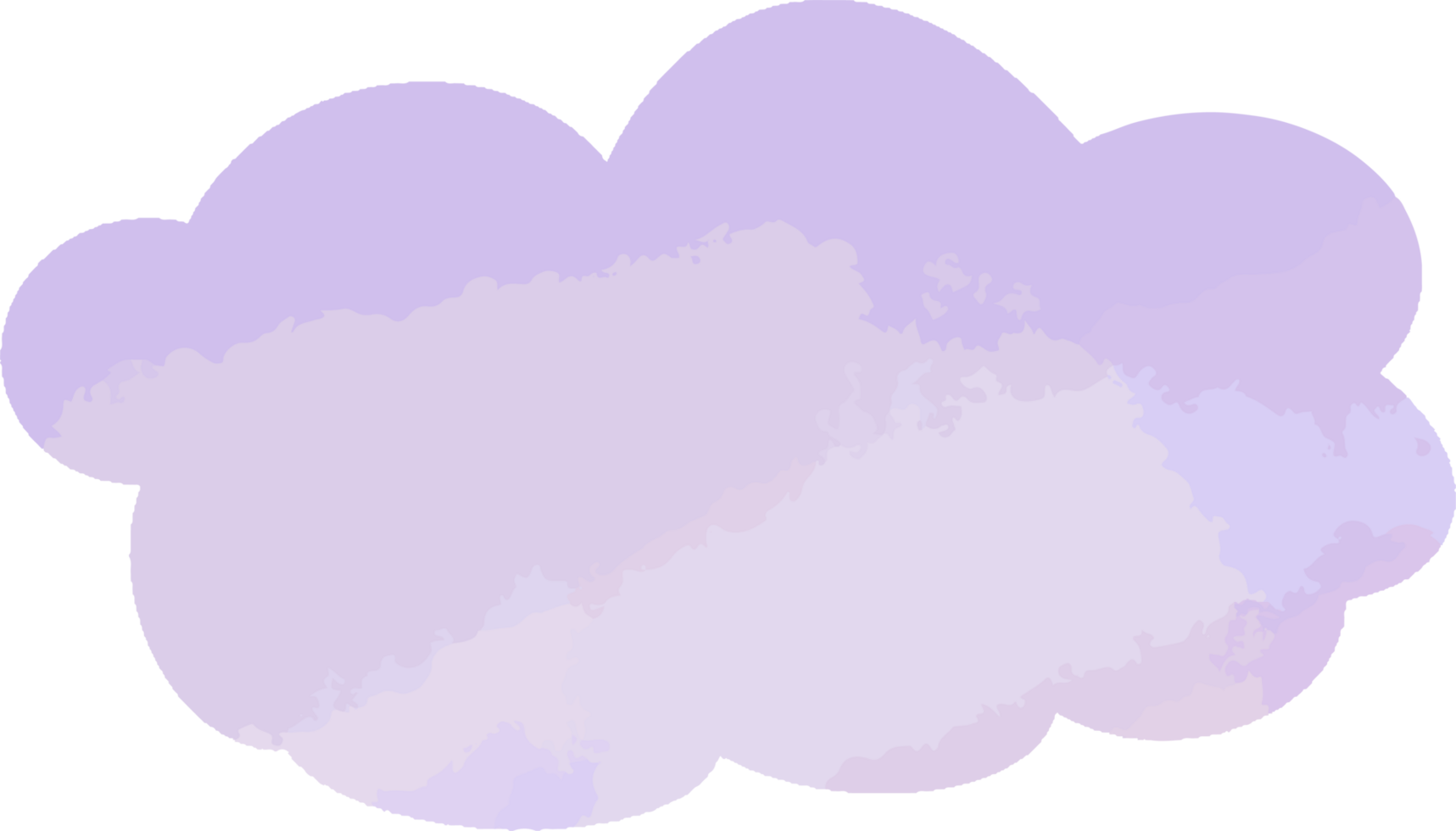 hand drawn cloud png