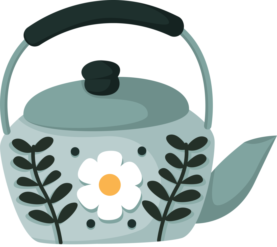 hand drawn kettle png