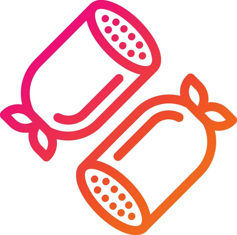 Salami Vector Icon Design Illustration