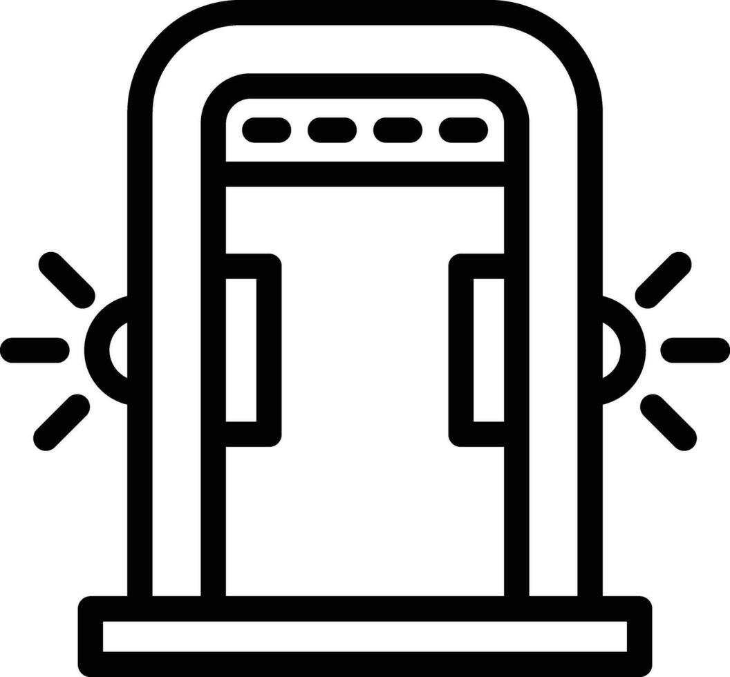 Body Scanner Vector Icon Design Illustration