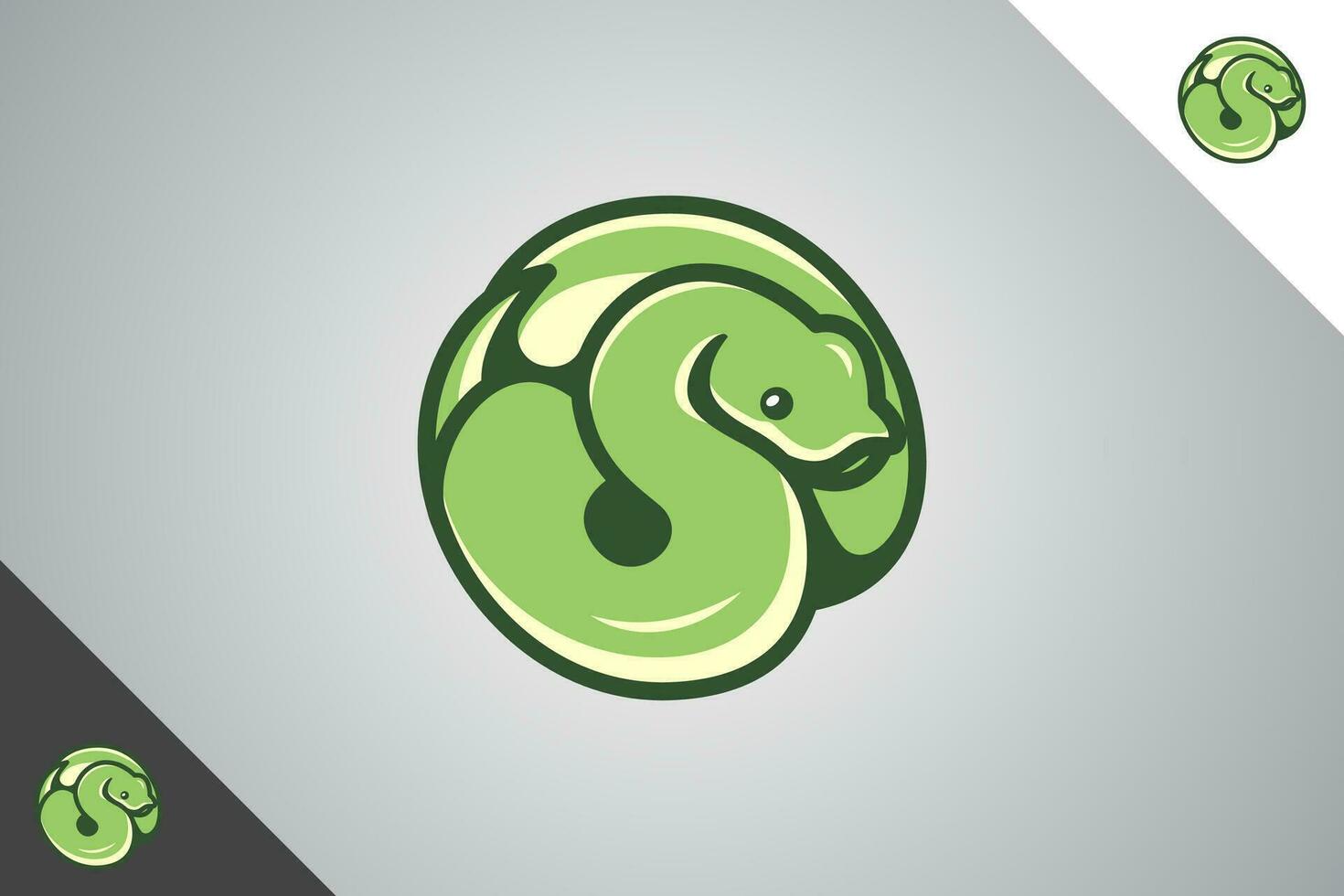 serpiente moderno logotipo y símbolo. Perfecto logo para negocio relacionado a animal, mascota y veterinario. aislado en antecedentes. vector eps 10