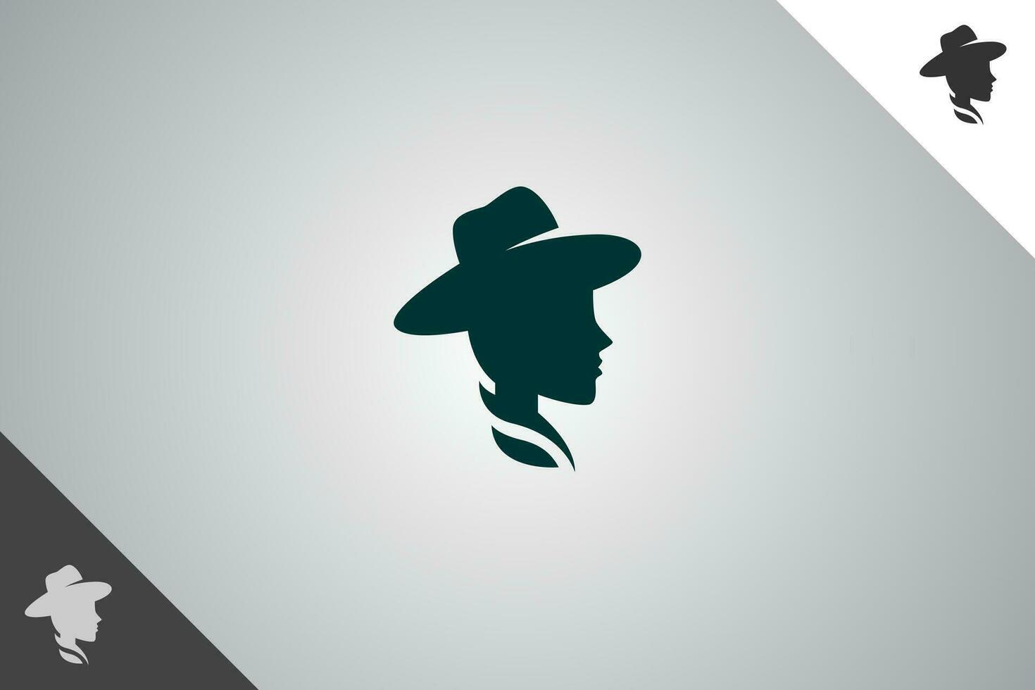 Farmer logo. Minimal and modern logotype. Perfect logo for business related to agriculture industry, wheat farm, farm field, natural harvest, breeder. Isolated background. Vector eps 10.