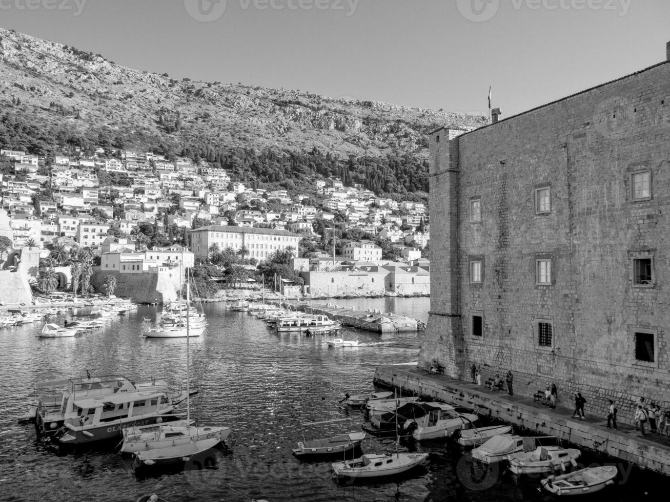 dubrovnik city in croatia photo