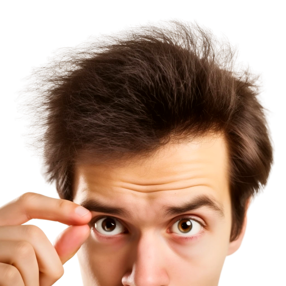 Man Raised Eyebrow Generative Ai png