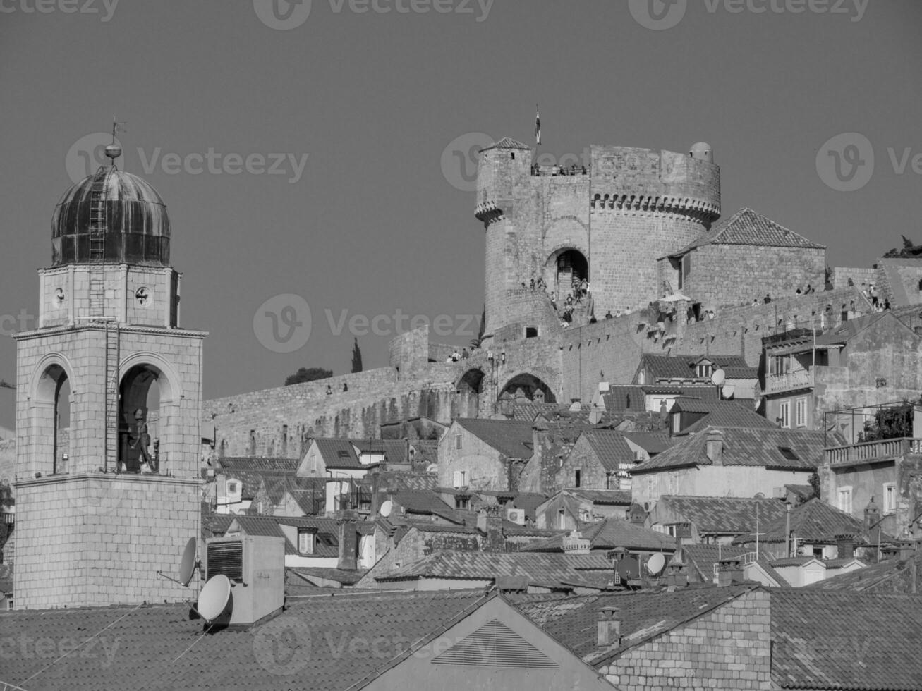 dubrovnik city in croatia photo