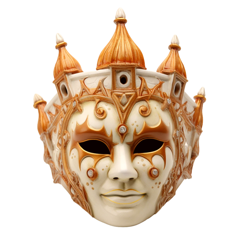 Venetian masquerade mask Generative Ai png