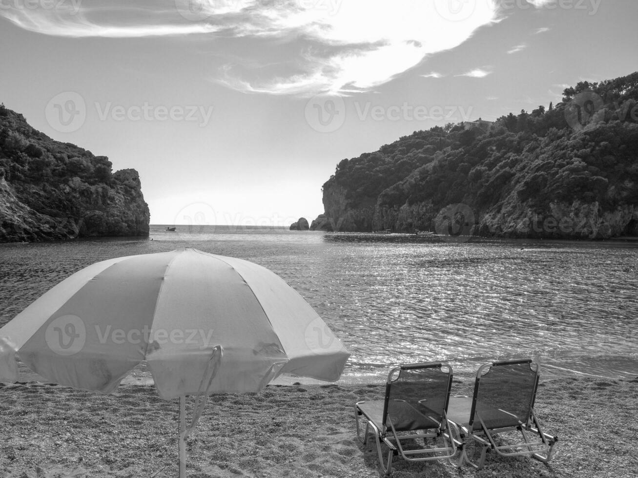 corfu island in greece photo