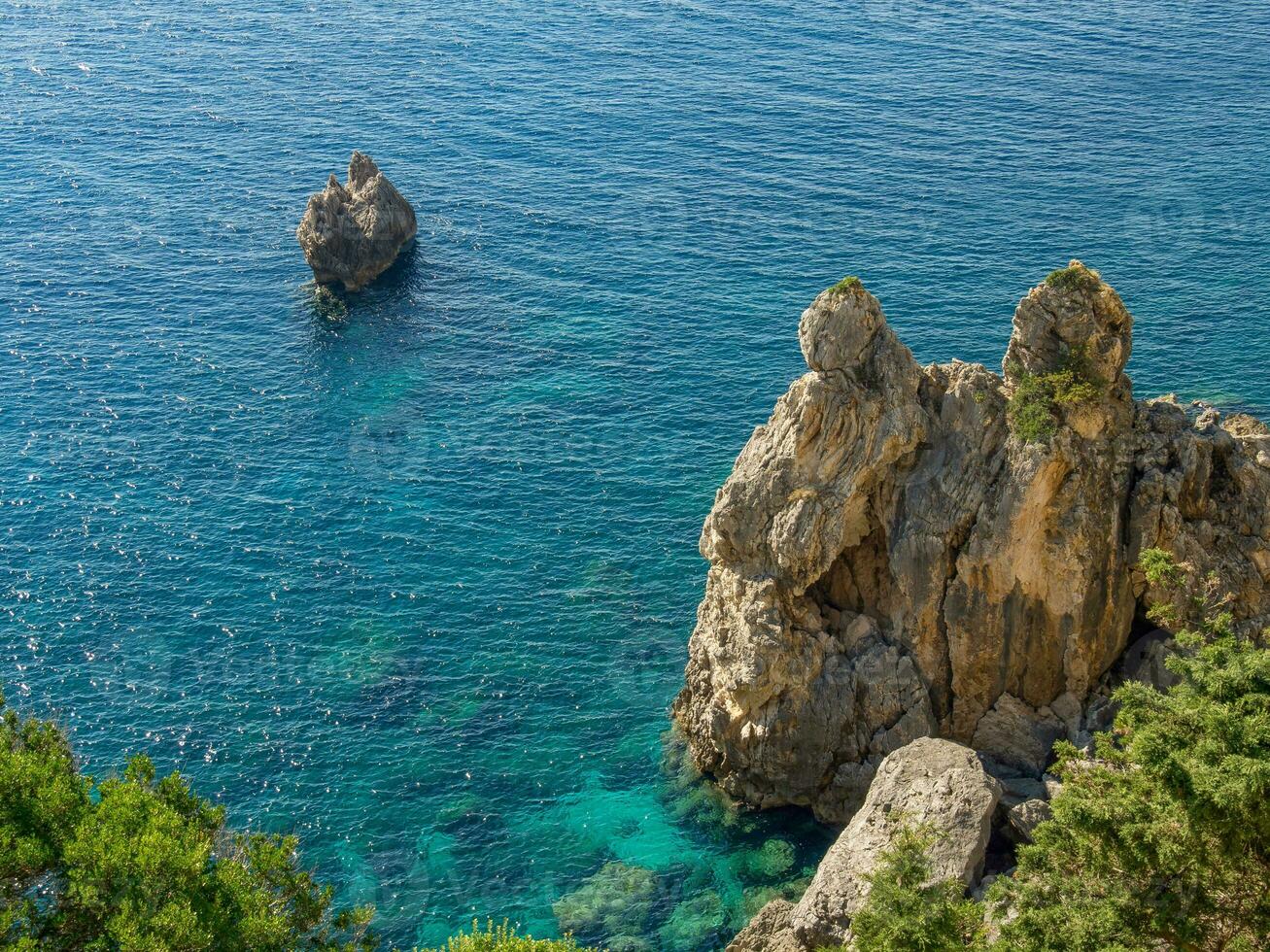 the island of corfu photo