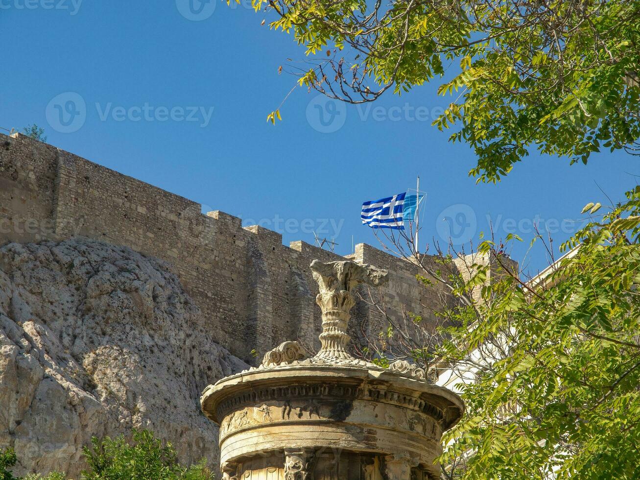 la ciudad de atenas foto