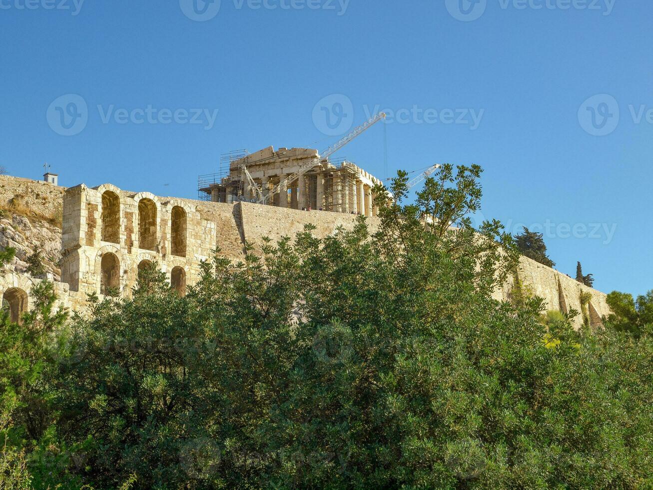 la ciudad de atenas foto