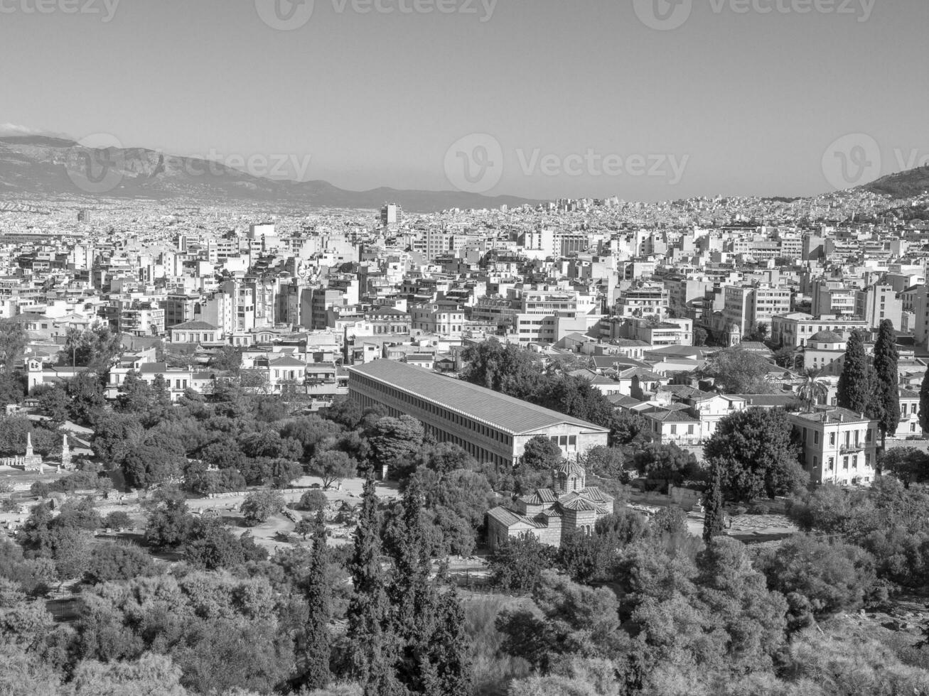 la ciudad de atenas foto