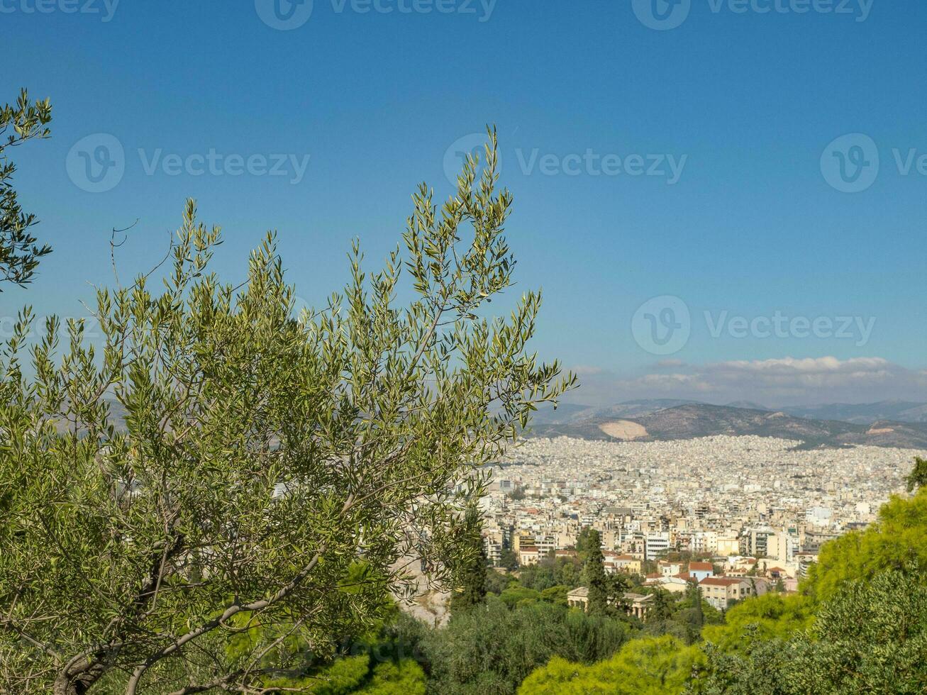 el antiguo ciudad de Atenas foto