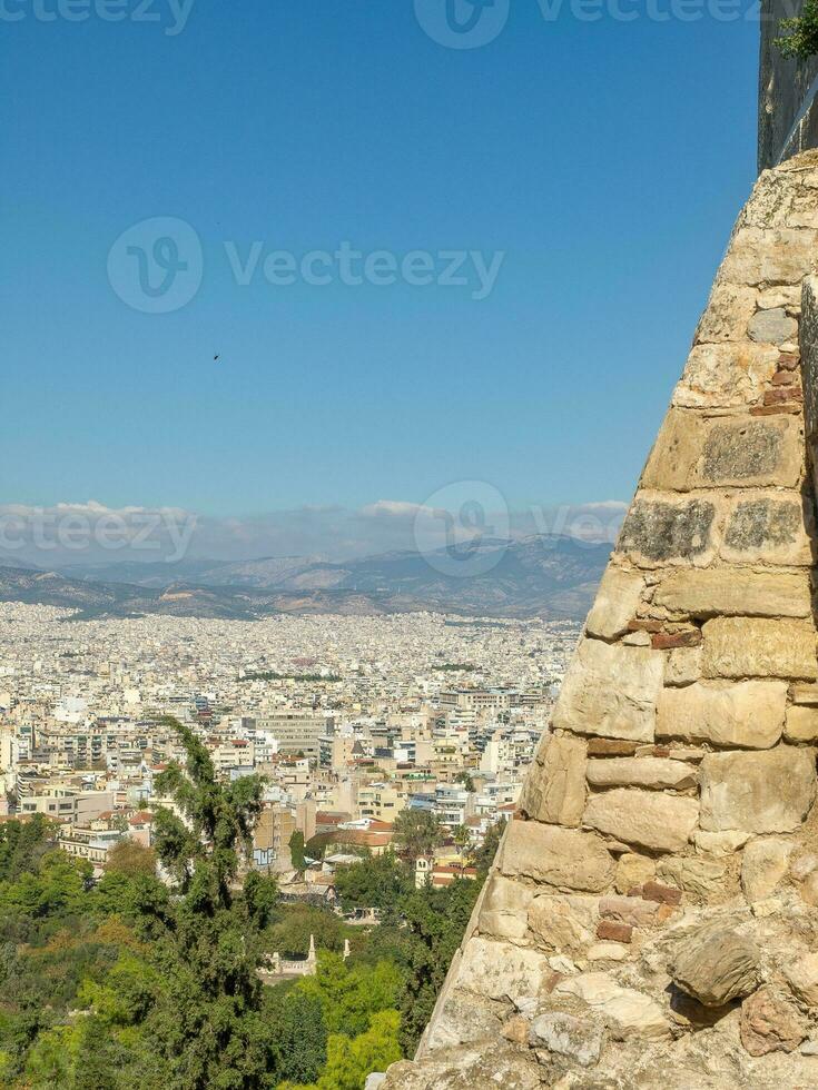 athens city in greece photo