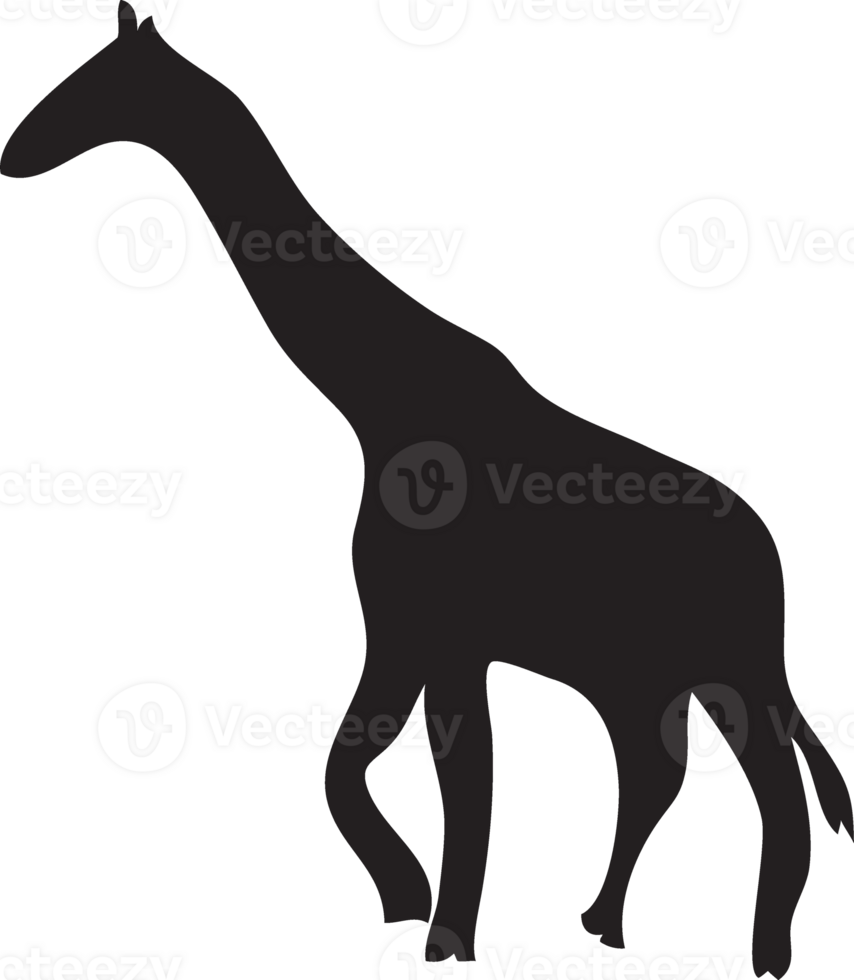 Animal silhouette icon in flat style. Animal vector illustration on white isolated background. Business concept. png