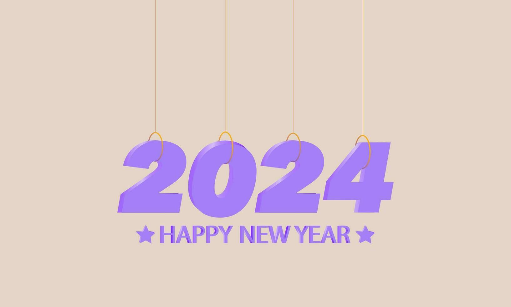 nuevo años víspera 2024 cuenta regresiva celebracion y fiesta concepto con fuegos artificiales, champán, y festivo divertida. fiesta saludo tarjeta, fondo, bandera, tarjeta, póster diseño. vector