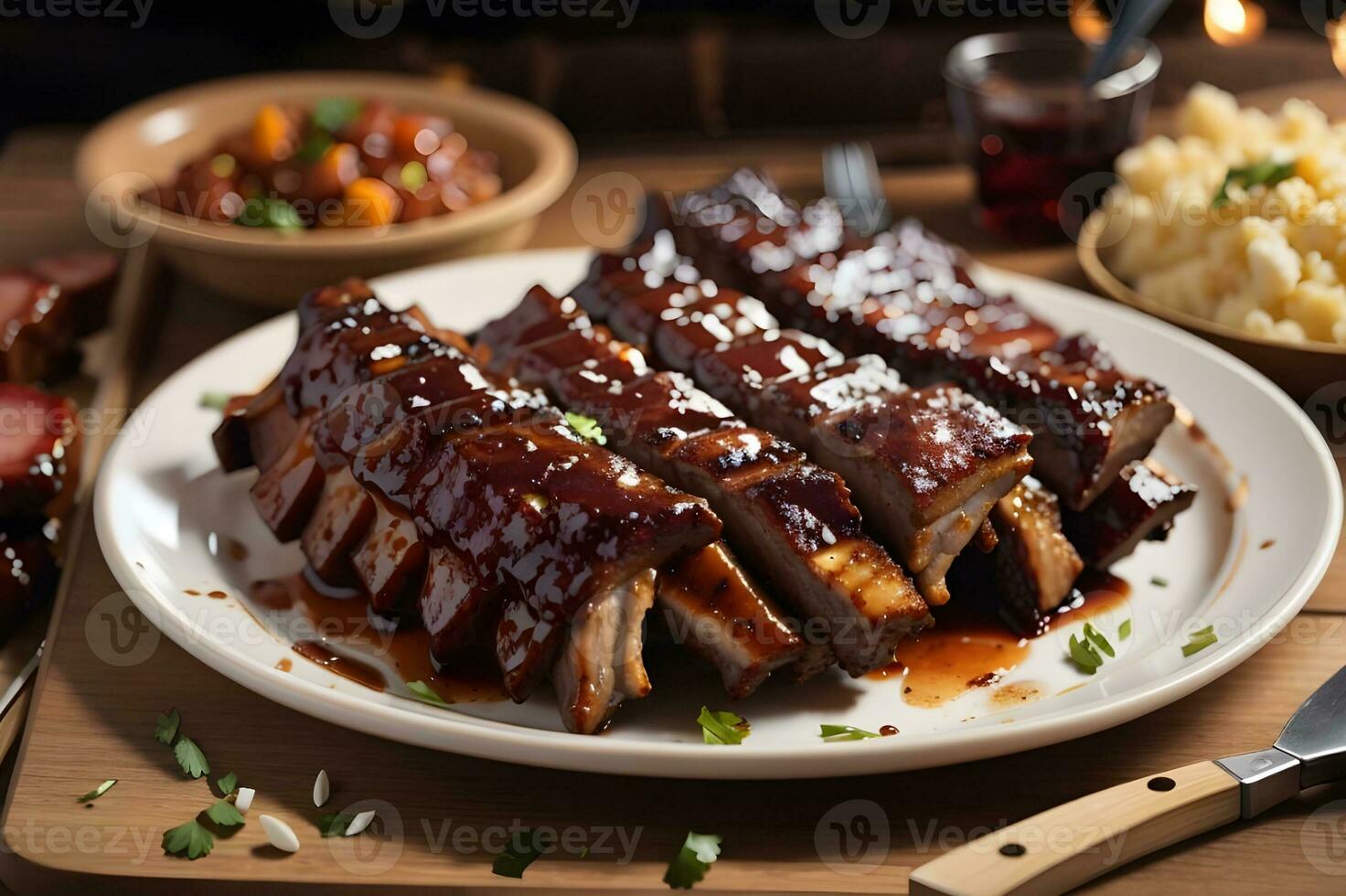 Grilled Lamb Ribs photo