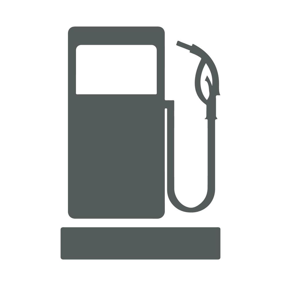 gas estación icono en sencillo diseño. vector ilustración eps 10