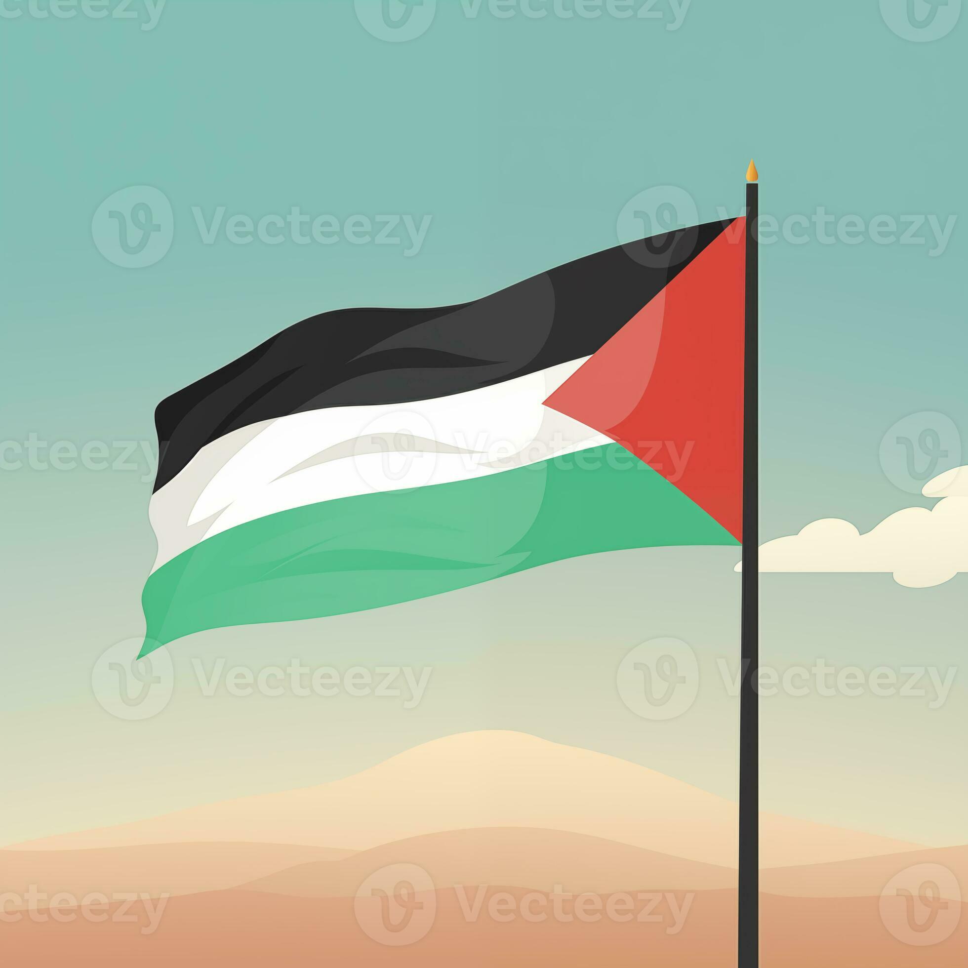 Flag Of Palestine Freedom For Palestine Gaza Flag Large Palestine