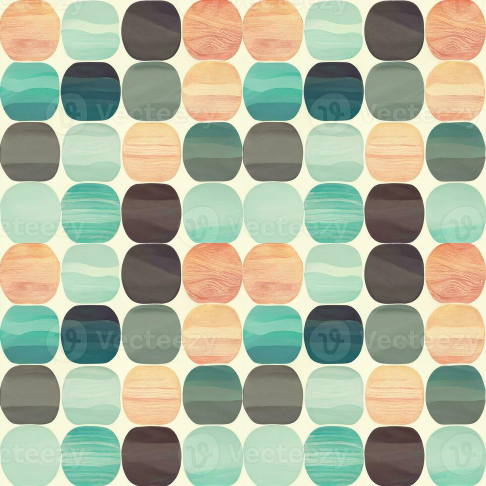 Checkered abstract seamless pattern in pastel colors. Print for printing on fabric, wrapping paper, scrapbooking photo