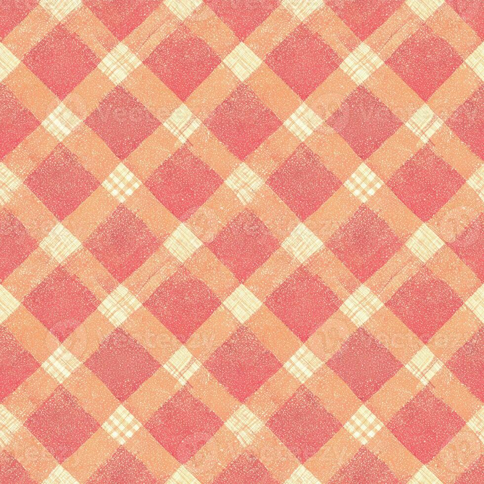 Checkered abstract seamless pattern in pastel colors. Print for printing on fabric, wrapping paper, scrapbooking photo