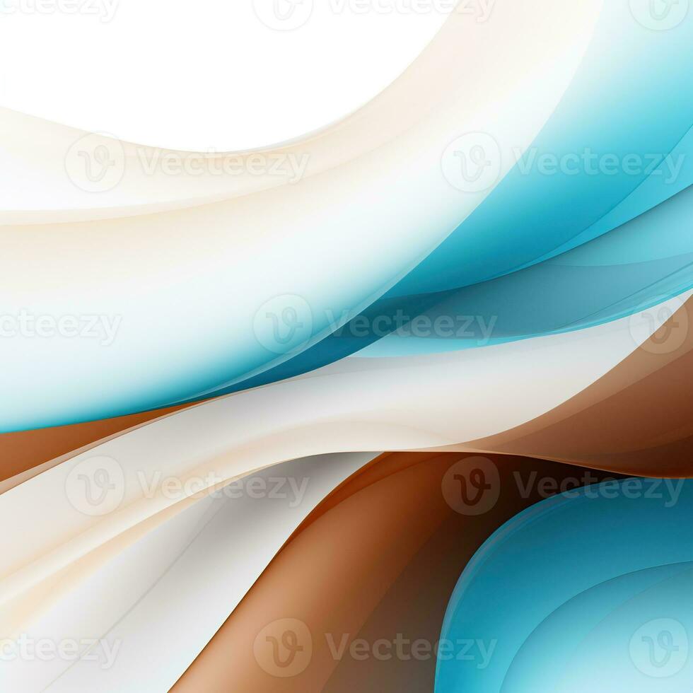 Simple abstract background brown white blue colors. Space for text, surface for design photo